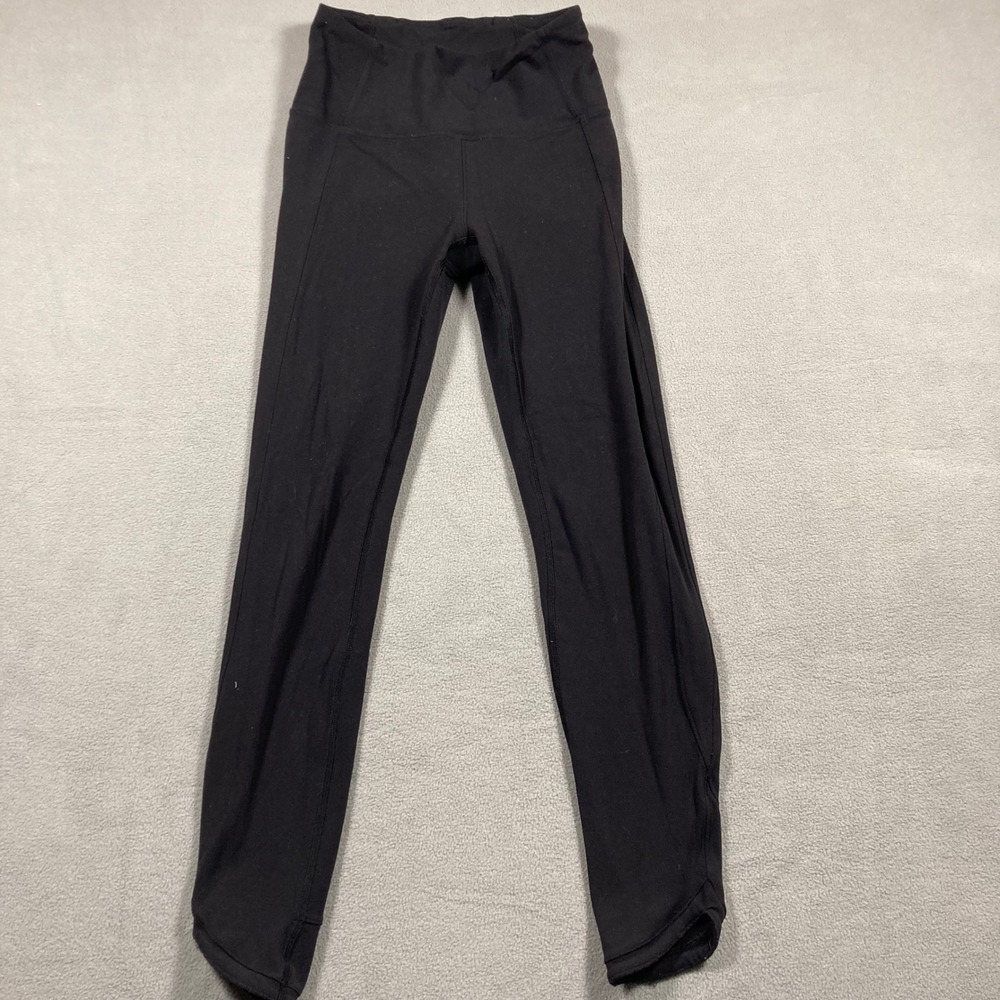 Lululemon Align High Rise Black Leggings Women's Size 4 Stretch Yoga